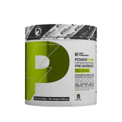 Pre-entreno Power pump 400g de HP Nutrition