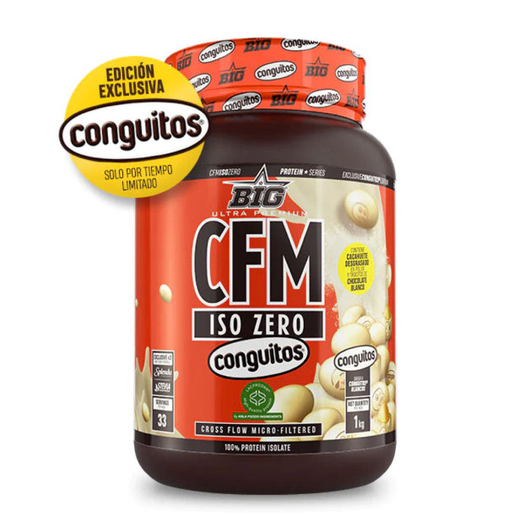 Proteína CFM ISO ZERO 1kg Conguito
