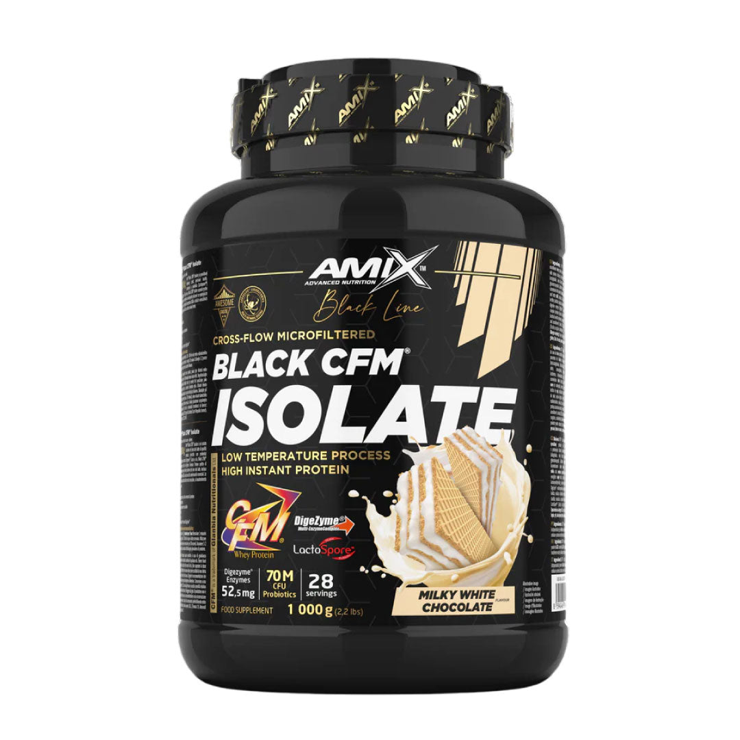 Proteína Isolada Black CFM 1kg de Amix