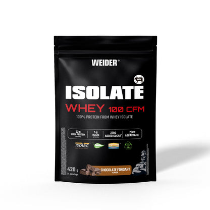 Proteína ISOLATE WHEY 100 CFM saco de 420g de Weider