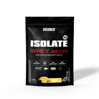 Proteína ISOLATE WHEY 100 CFM saco de 420g de Weider