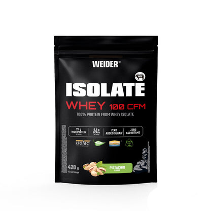 Proteína ISOLATE WHEY 100 CFM saco de 420g de Weider