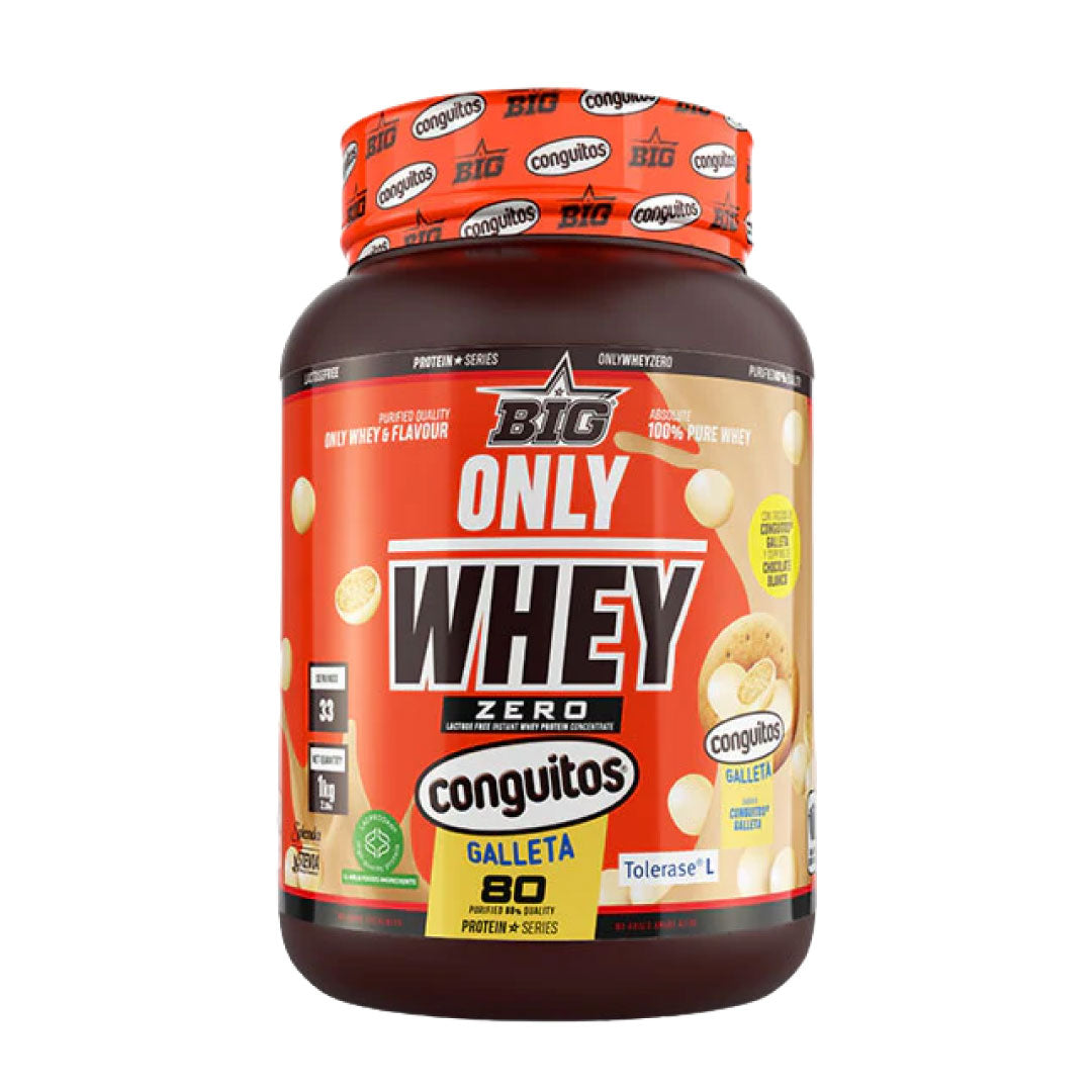 Proteína ONLY WHEY ZERO 1kg Conguito Galleta