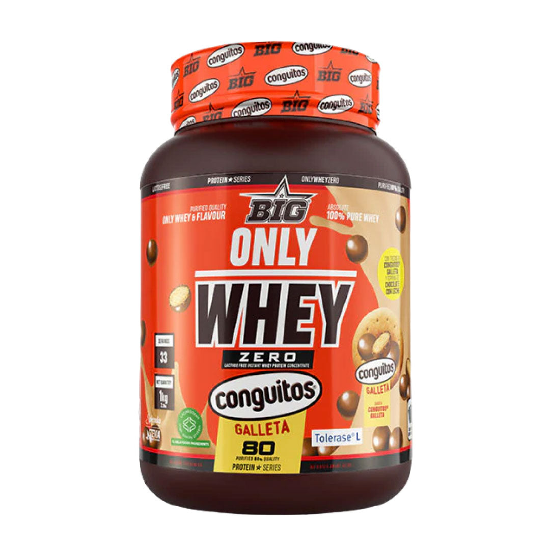 Proteína ONLY WHEY ZERO 1kg Conguito Galleta