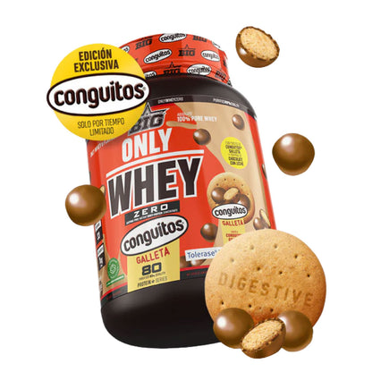 Proteína ONLY WHEY ZERO 1kg Conguito Galleta