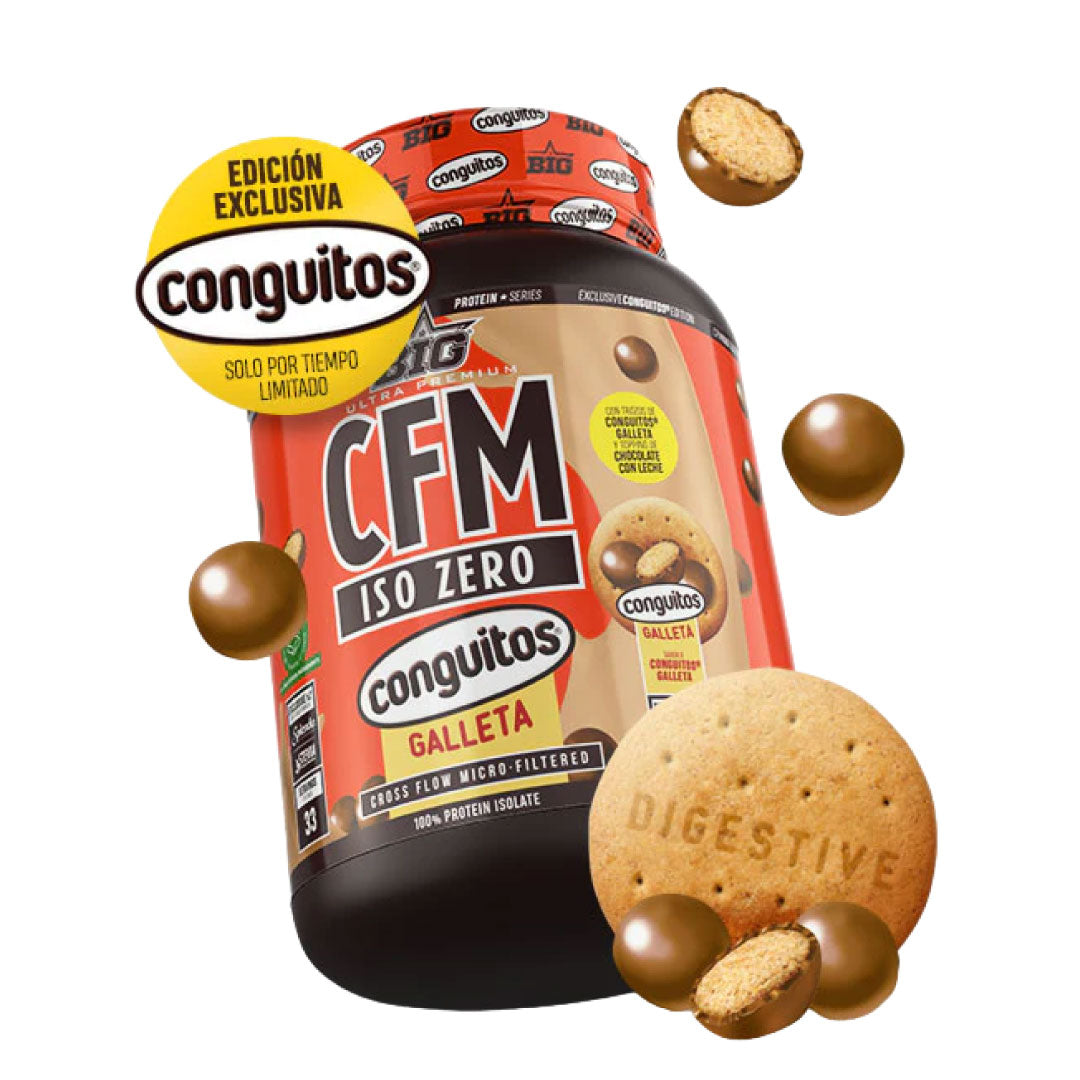 Proteína CFM ISO ZERO 1kg Conguito Galleta