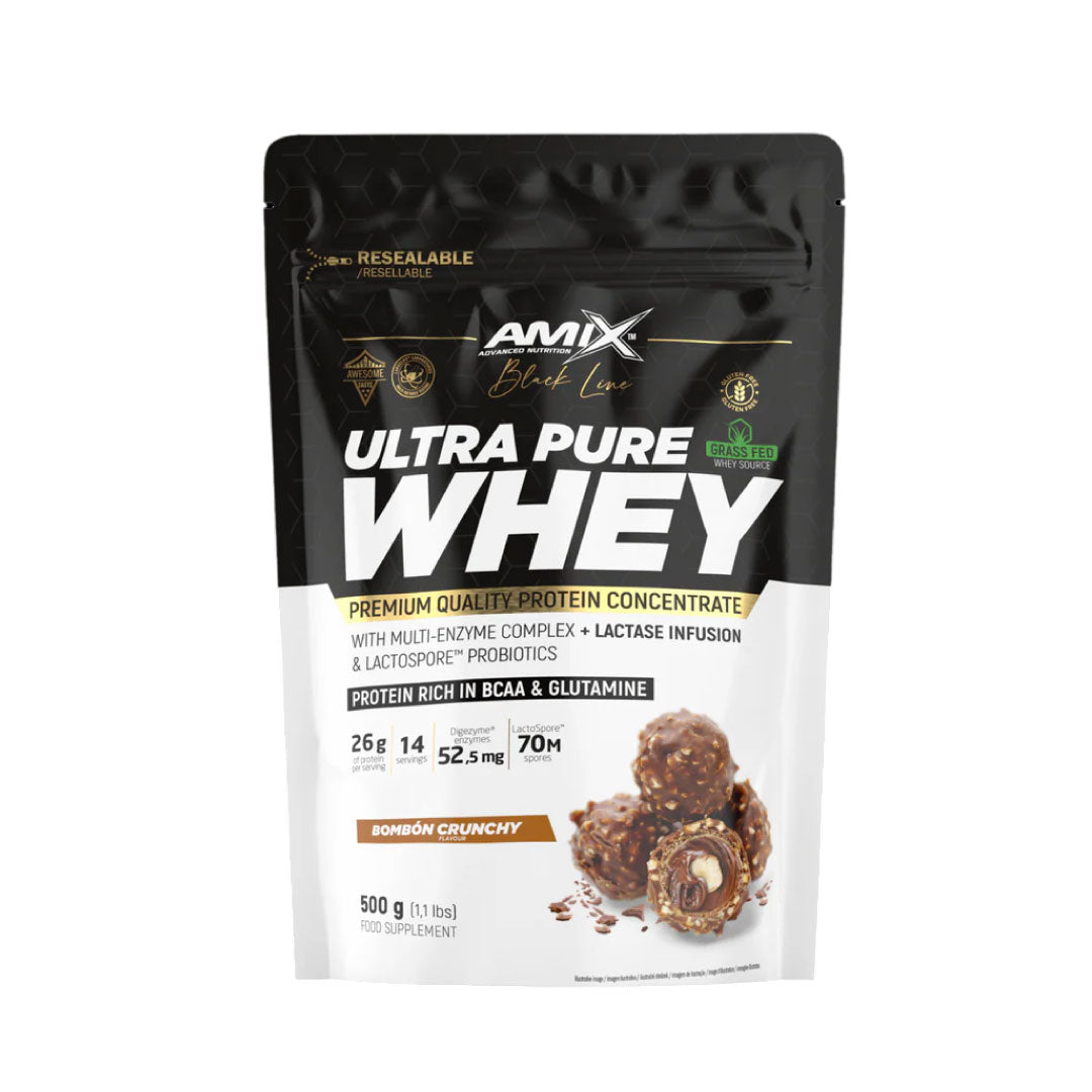Proteína Whey Ultra Pure 500g de Amix - Black Line