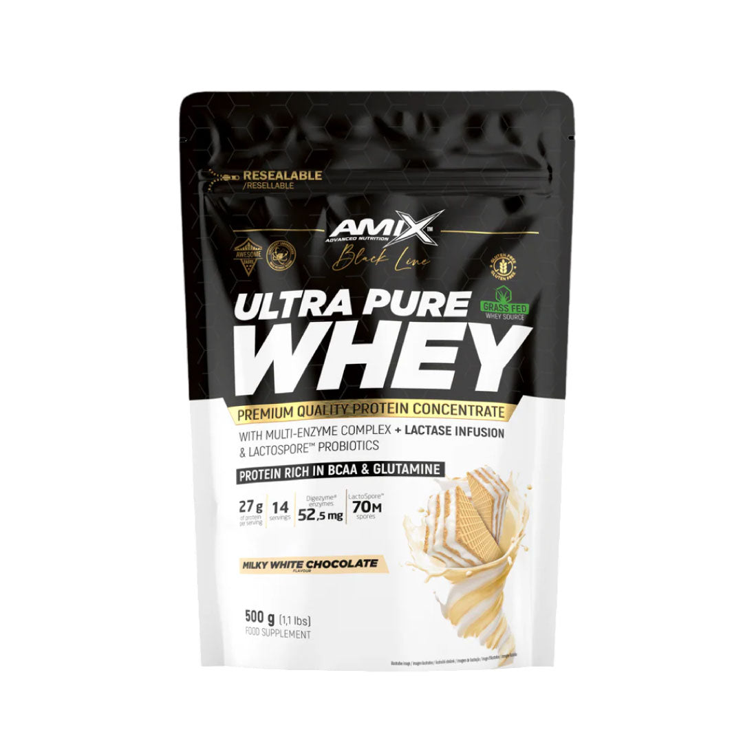 Proteína Whey Ultra Pure 500g de Amix - Black Line