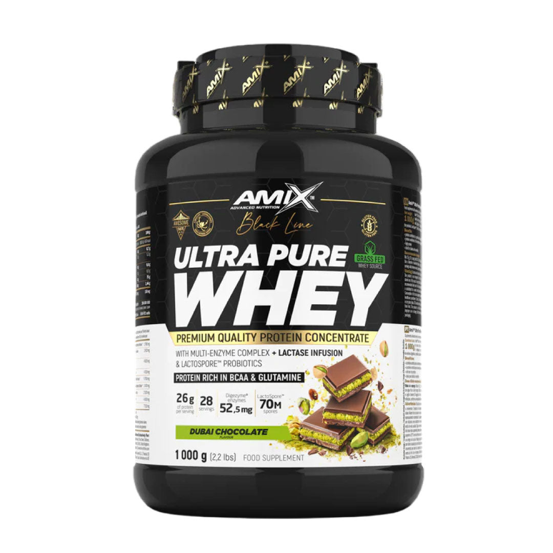 Proteína Whey Ultra Pure 1kg de Amix - Black Line