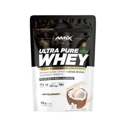 Proteína Whey Ultra Pure 500g de Amix - Black Line