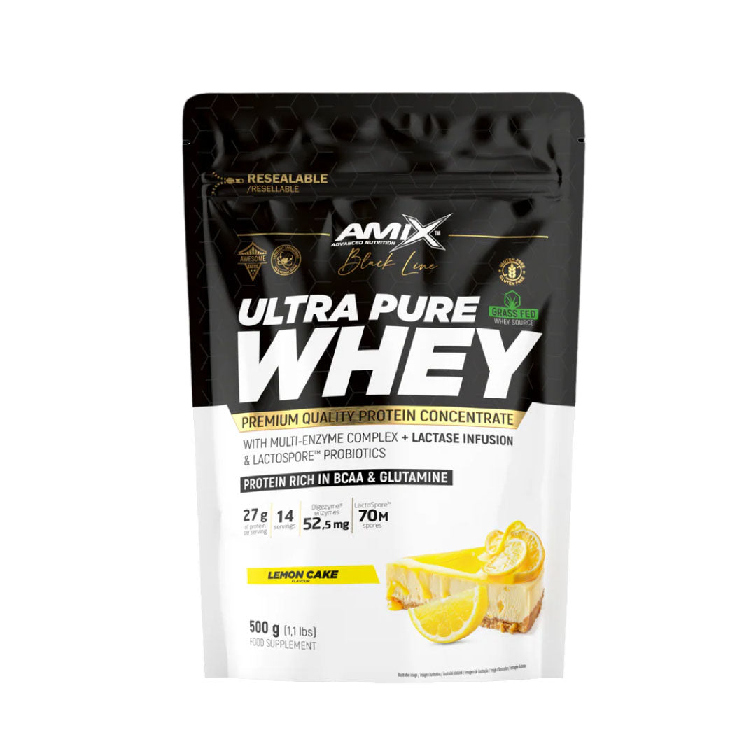Proteína Whey Ultra Pure 500g de Amix - Black Line