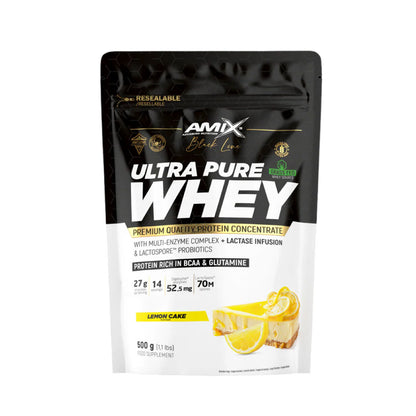 Proteína Whey Ultra Pure 500g de Amix - Black Line