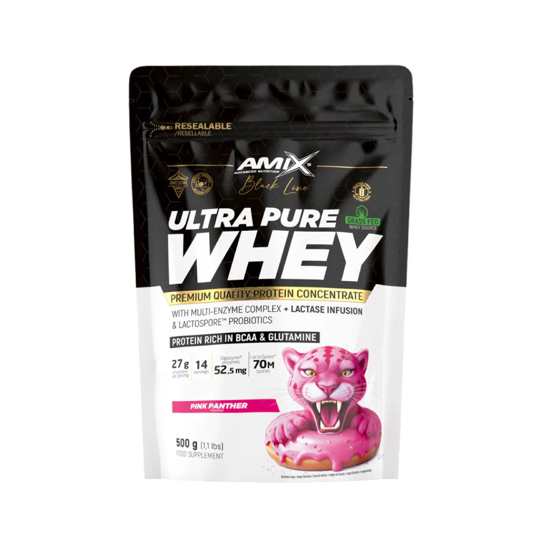 Proteína Whey Ultra Pure 500g de Amix - Black Line