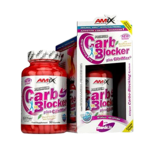 Quemador de grasas CarbBlocker 90 cápsulas de Amix