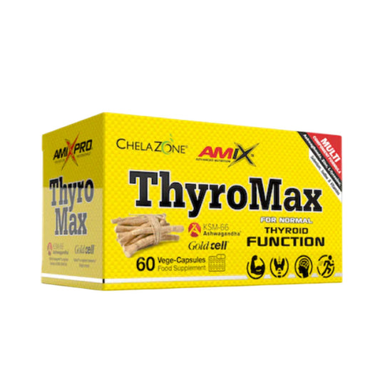 Suplemento para la tiroides Thyromax 60 vcaps de Amix Pro