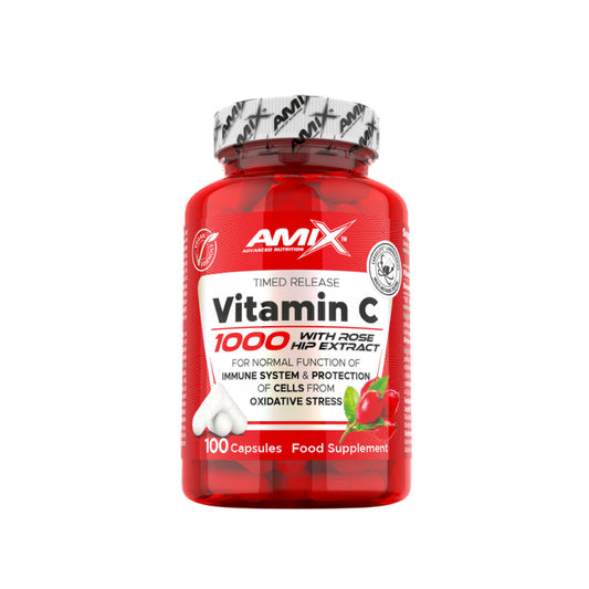 Vitamina C 1000mg 100 cápsulas de Amix