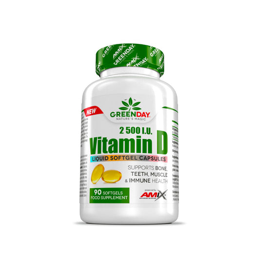 Vitamina D 2500 I.U 90 caps GreenDay